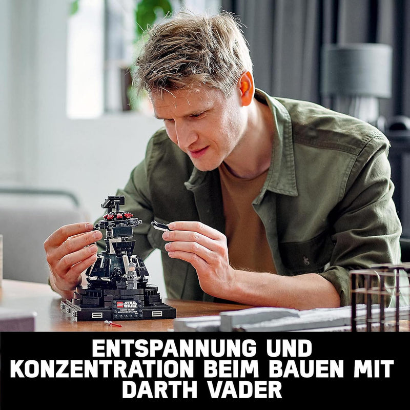 LEGO 75296 Star Wars Darth Vader™ Meditationskammer, Sammlerset, Geburtstagsgeschenk für Erwachsene