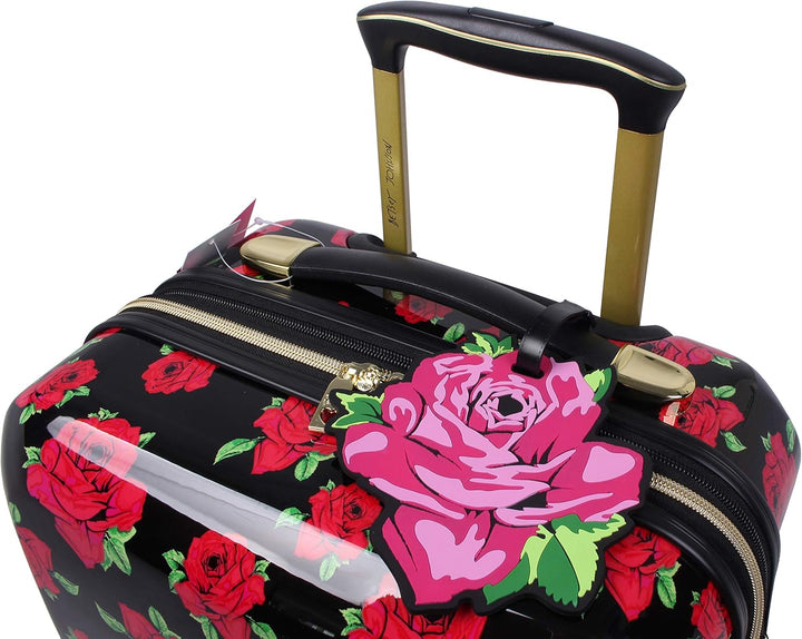 Betsey Johnson , Unisex, Erwachsene (nur Gepäck) Koffer Rot Covered Roses Einheitsgrösse Einheitsgrö