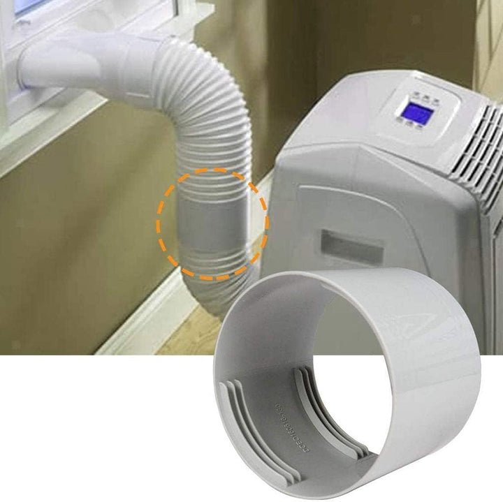 Bysameyee Tragbare Klimaanlage Schlauchverlängerung Kuppler, Universal 15cm AC A/C Abgas Entlüftung