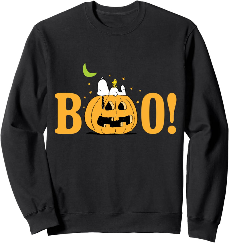 Peanuts Halloween Boo Kürbis Sweatshirt