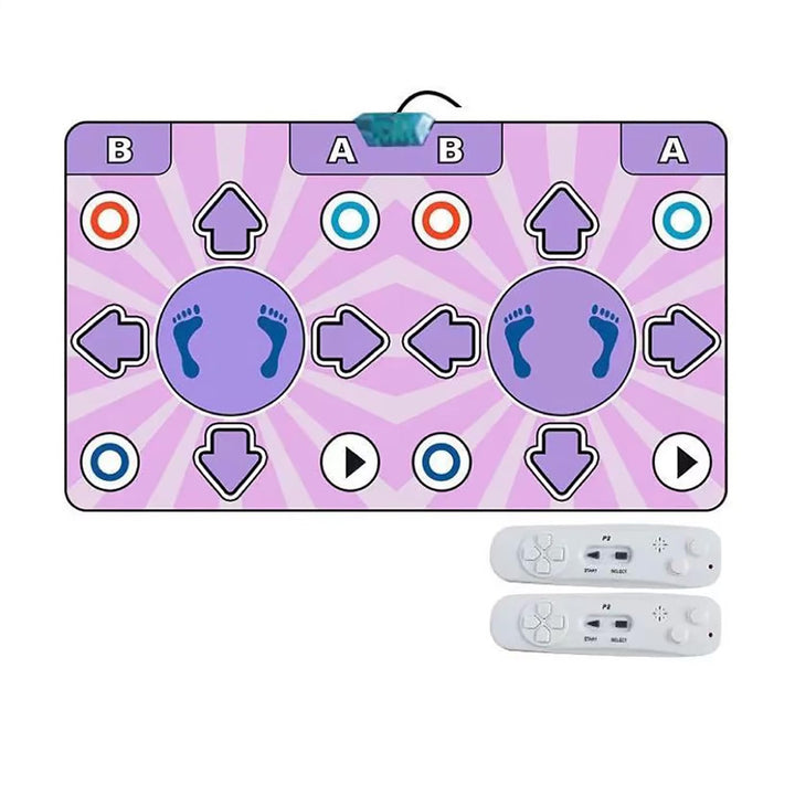 Tanzmatte für Kinder ab 8 Jahre Mädchen，Tanzmatte Erwachsene，Fun Kids Dancing Exercise Game, Plug an