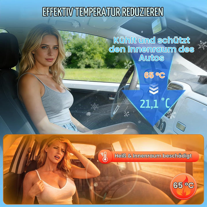 Sonnenschutz Auto Frontscheibe Ersatz für Audi A6 4L 2025-2026, Auto Windschutzscheibe Sonnenschutz