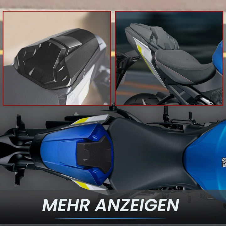Motorrad Beifahrer hinten Sitzverkleidung Abdeckung für GSXS1000 Soziussitzhöcker Heckteil Verkleidu