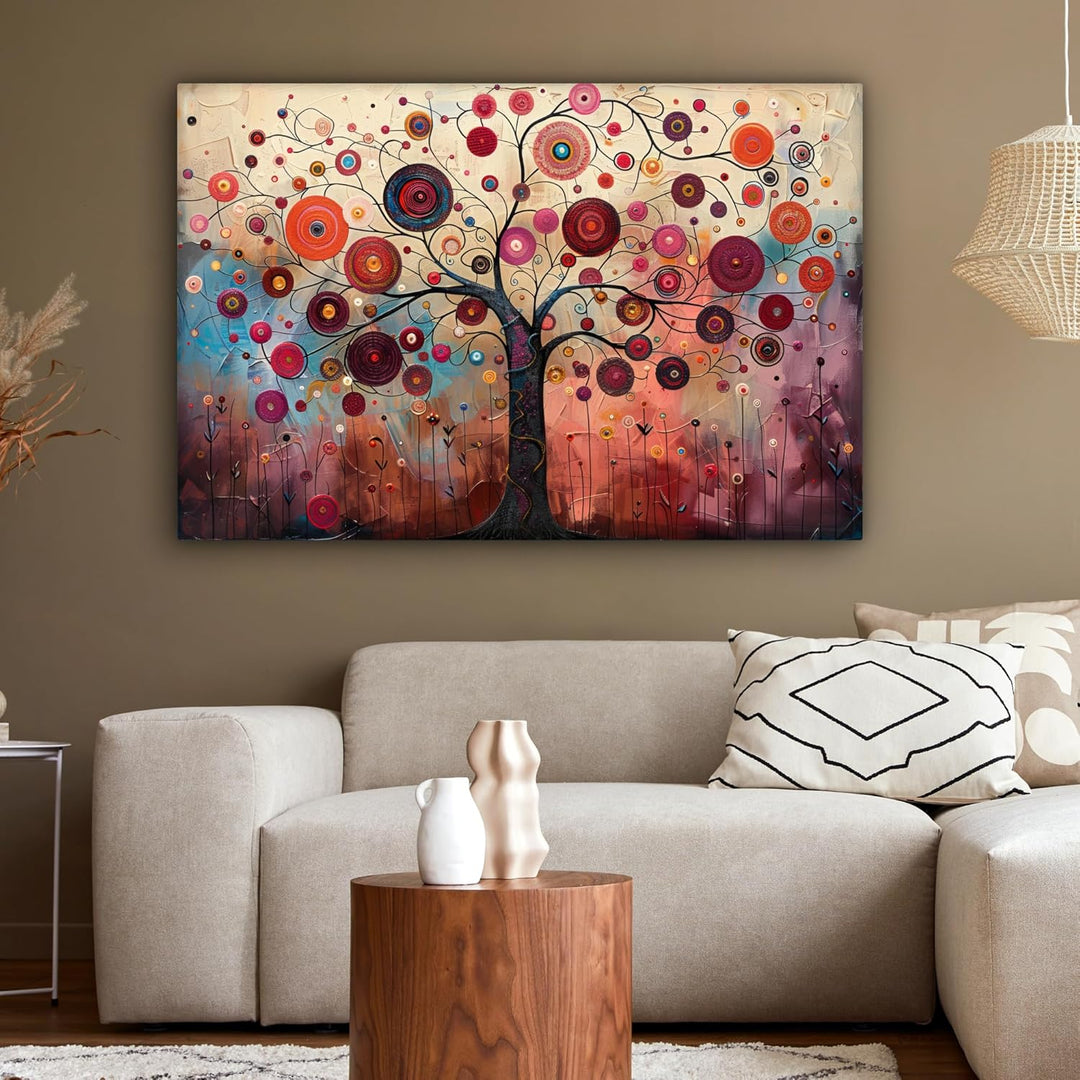 MuchoWow© Leinwandbild Gross 120x80 cm XXL Dekoration Wohnzimmer Bilder Pictures Wall Decoration Liv