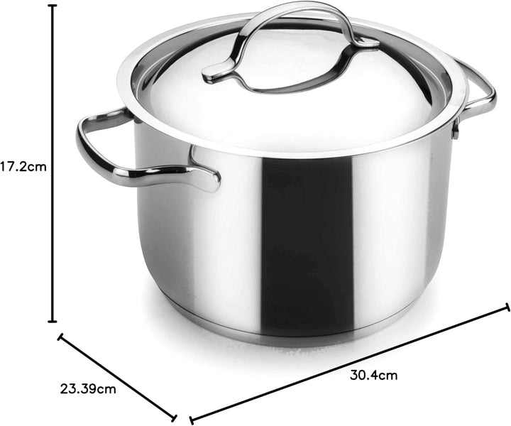 Lacor 32120 Fleischtopf mit Deckel 20 cm Basic