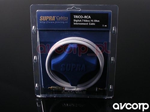 Supra Cables Trico RCA Digital Chinch Kabel 1m