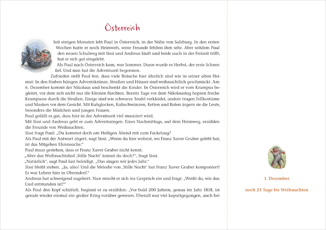 Weihnachten in aller Welt: Ein Poster-Adventskalender zum Vorlesen und Ausschneiden (Adventskalender