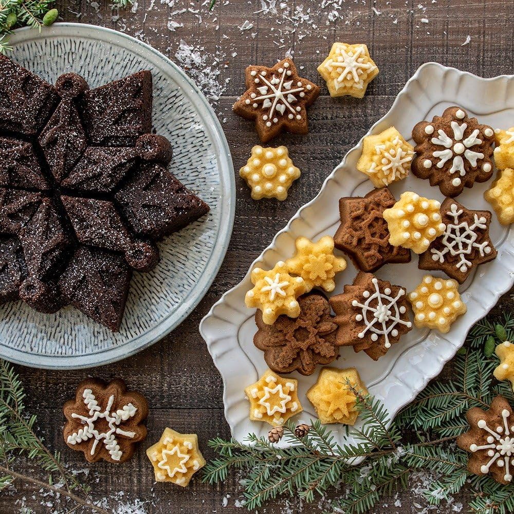 Nordic Ware Backform " Schneeflocke " Schneeflockenpfanne, Schneeflockenpfanne