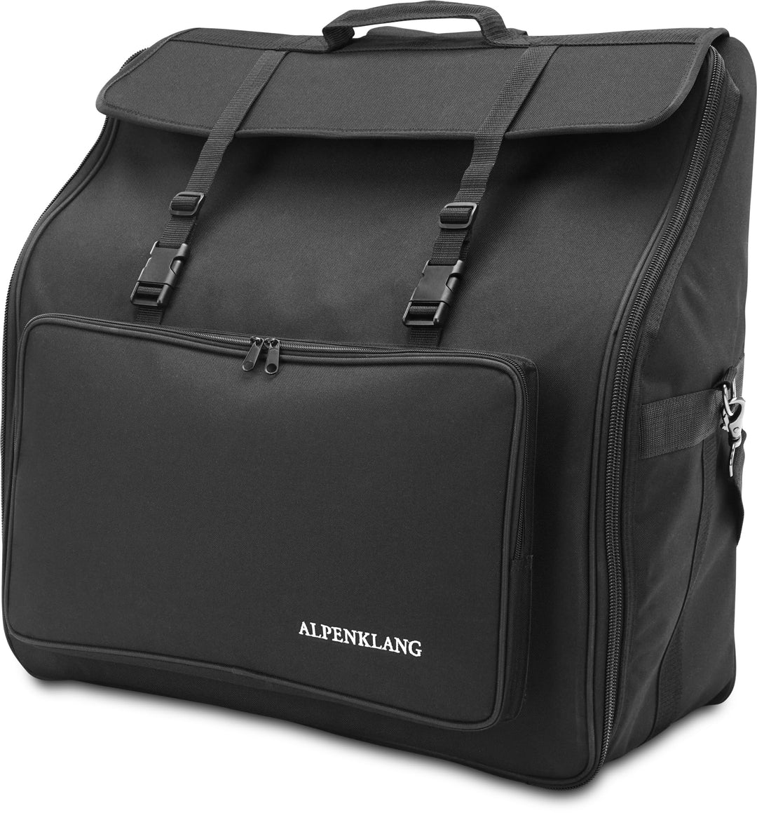 Alpenklang Akkordeontasche für 120 Bass Akkordeon (Schultergurte, wasserabweisend, gepolstert, Akkor