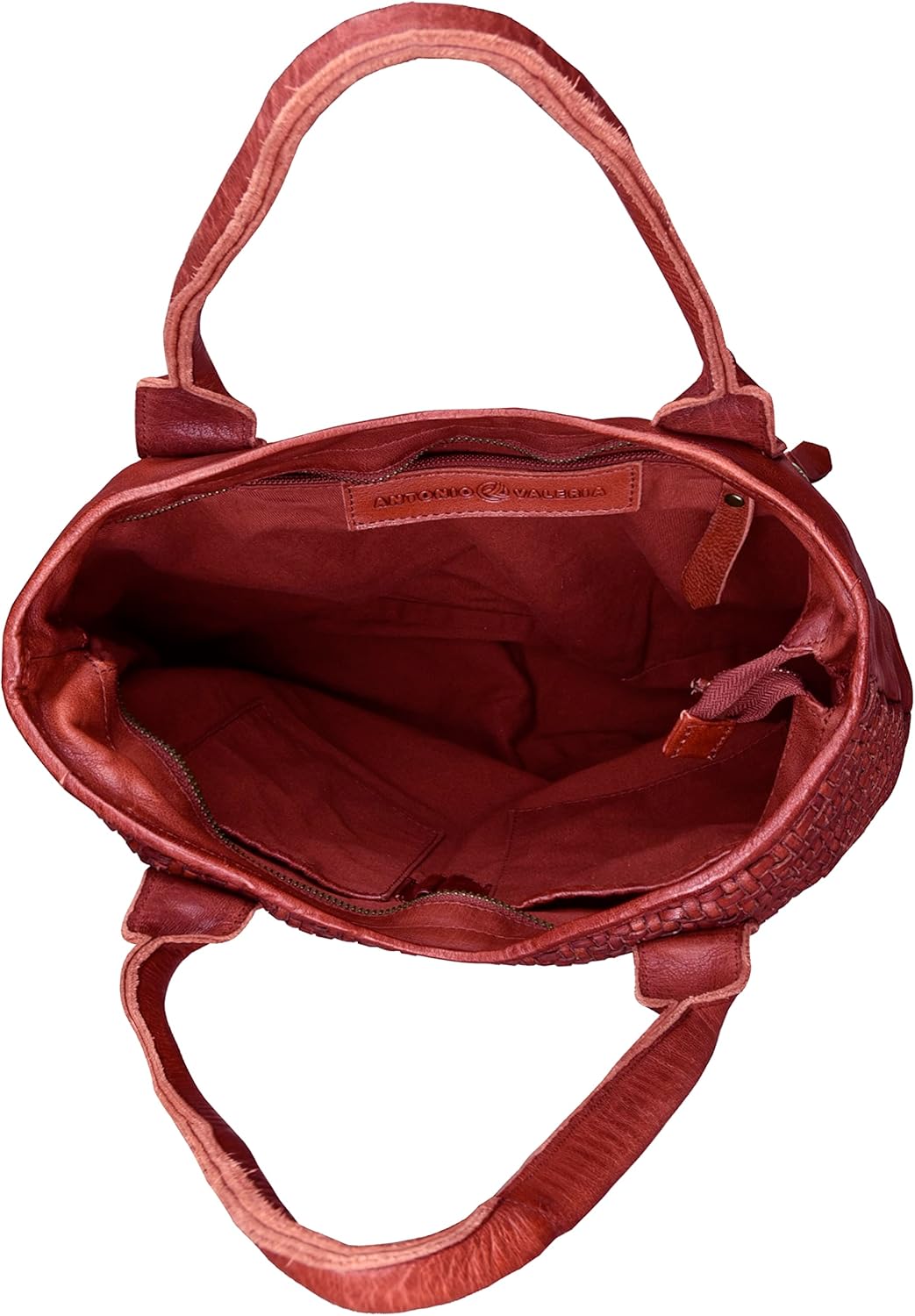ANTONIO VALERIA Alice Handtasche Rot/Ausflug, Einfarbig (Getaway Solids), Rot/Ausflug, Einfarbig (Ge
