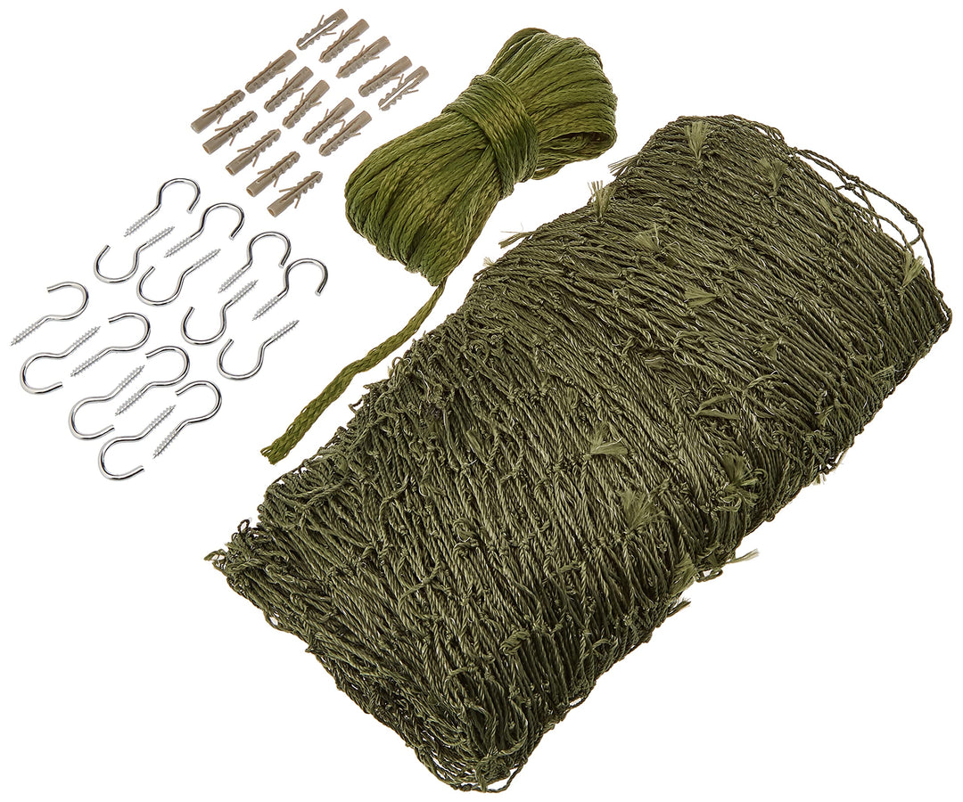 Trixie 44293 Schutznetz, drahtverstärkt, 4 × 3 m, olivgrün oliv 4 x 3 m, oliv 4 x 3 m