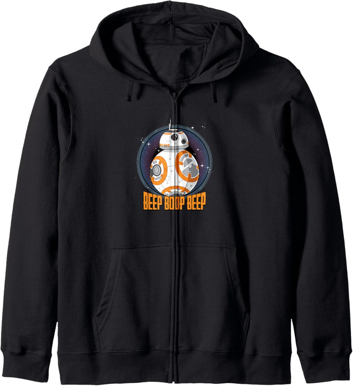 Star Wars BB-8 Beep Quote Circle Design Kapuzenjacke