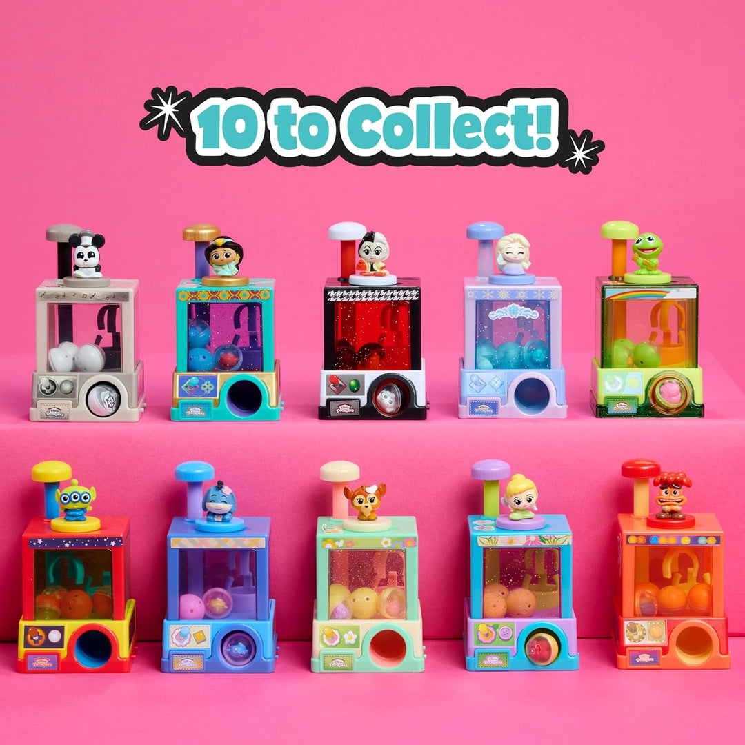 Disney Doorables Whatcha Gotcha-Greifautomat mit Sammelfiguren, 11-teilig, für Kinder ab 5 Jahren vo