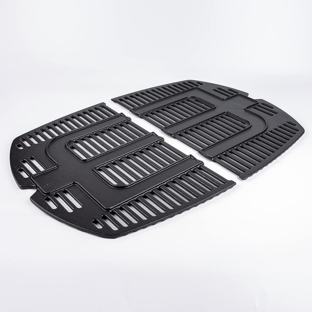 Grillrost Gusseisen Grill Ersatzteile Zubehör Passen für Weber Q300 Series, Q320, Q3000 Series, Q320