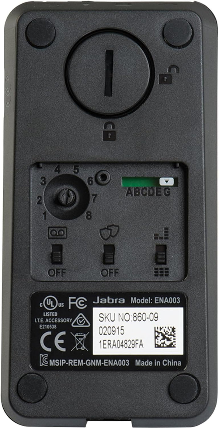 Jabra LINK 860-09 - headphone/headset accessories, Schwarz