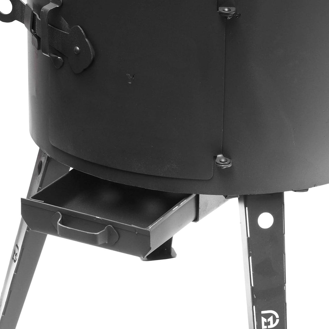 Ø40cm Uchag 2mm Stahl Utschak mit Adapter-Ringe Abzugsrohr Utschag Feldküche Feuerstelle Campingofen