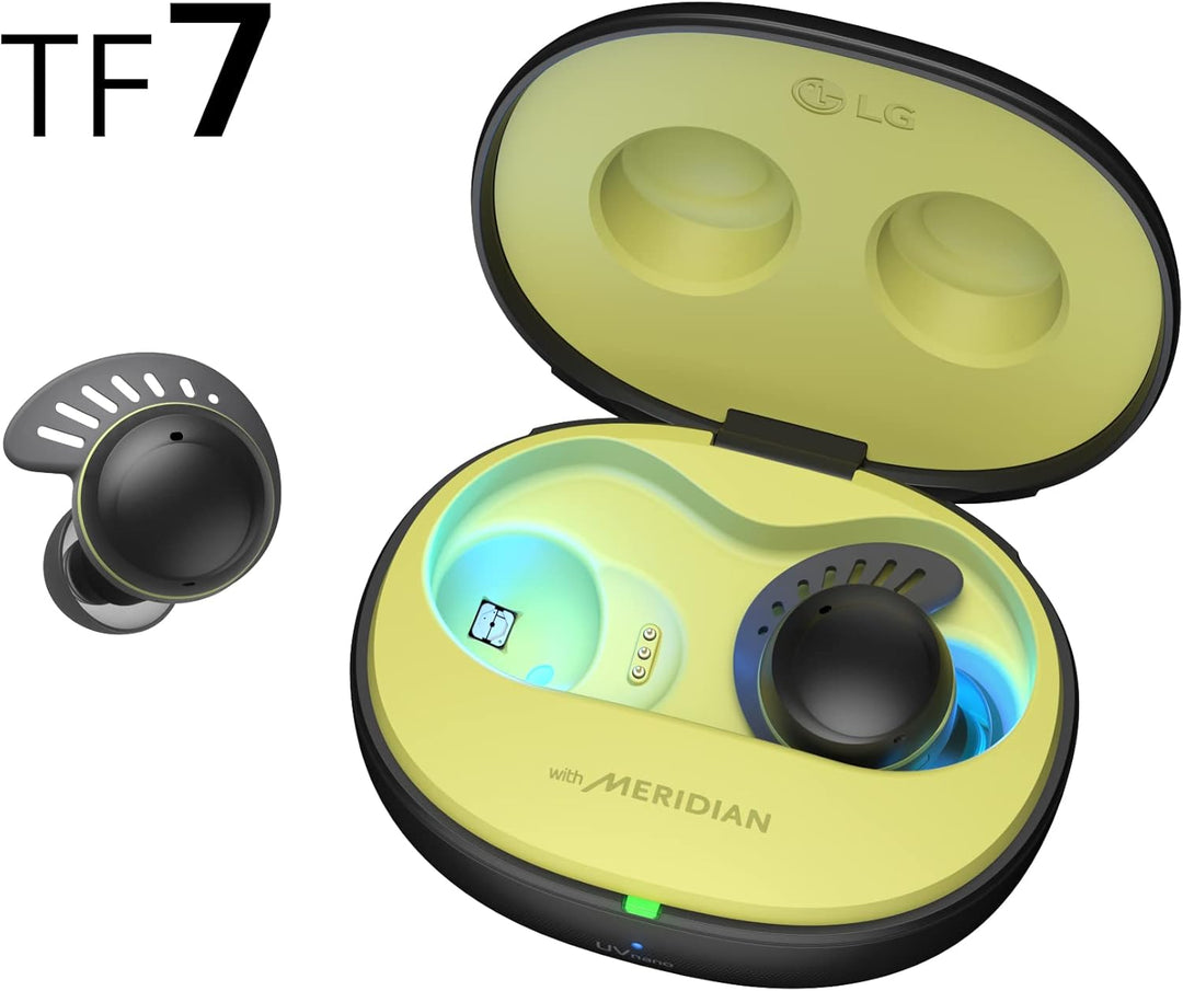 LG Tone Free Fit DTF7Q In-Ear Bluetooth Kopfhörer mit Meridian-Technologie, ANC (Active Noise Cancel