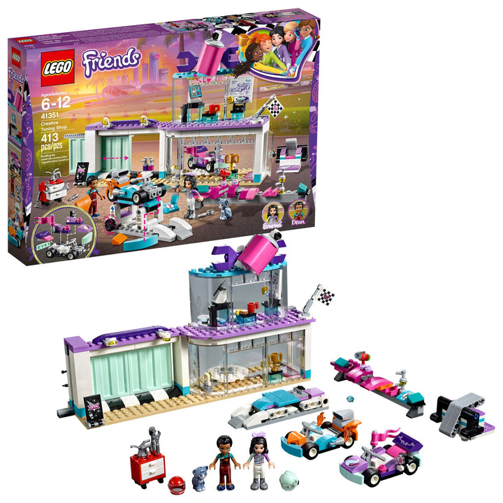 Lego Friends Creative Tuning Werkstatt 41351 (413 Piece)