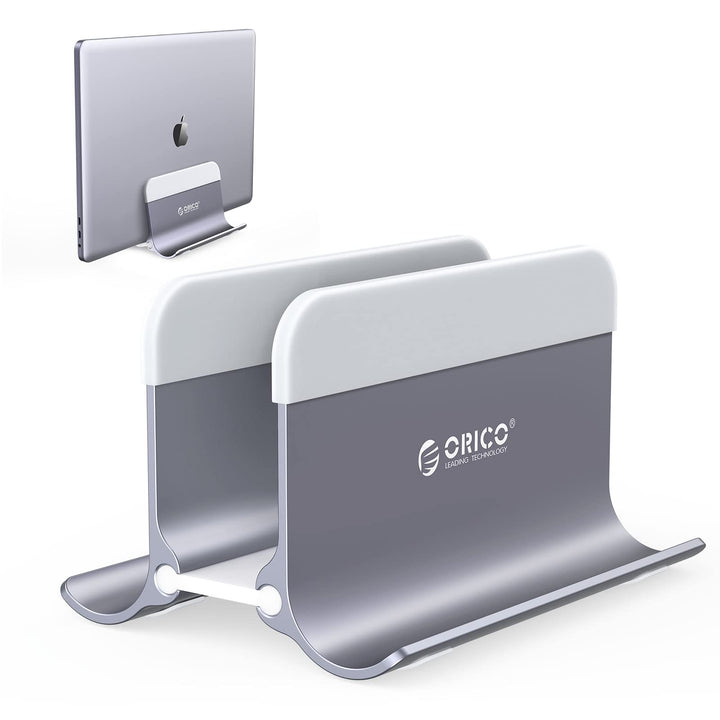 ORICO Vertikaler Laptop Ständer, Verstellbarer Laptop Halter Vertikal, Aluminium Notebook Halterung,