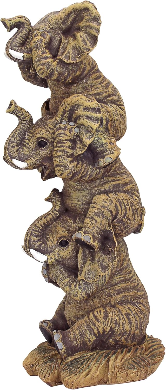 Design Toscano Elefanten - Figur, Masse: 10 x 4 x 25,5 cm, Elefant