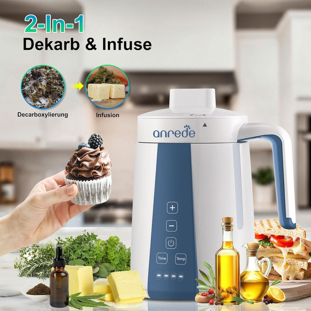 Kräuter-Decarboxylator &amp; -Infuser Butter-Infusion Butter Hersteller | 2-in-1 Heim-Infuser-Gerät mit