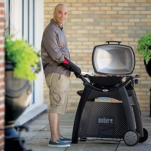 Weber 6525 Q Cart for Grilling, Black Strapazierfähig, Strapazierfähig