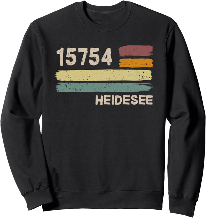 Retro 15754 Heidesee Vintage Gemeinde PLZ Sweatshirt