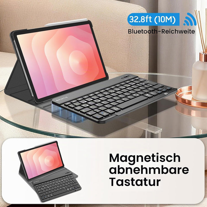 FINTIE Tastatur Hülle für Samsung Galaxy Tab S11 2025 11 Zoll Tablet SM-X730/X736, Keyboard Cover mi