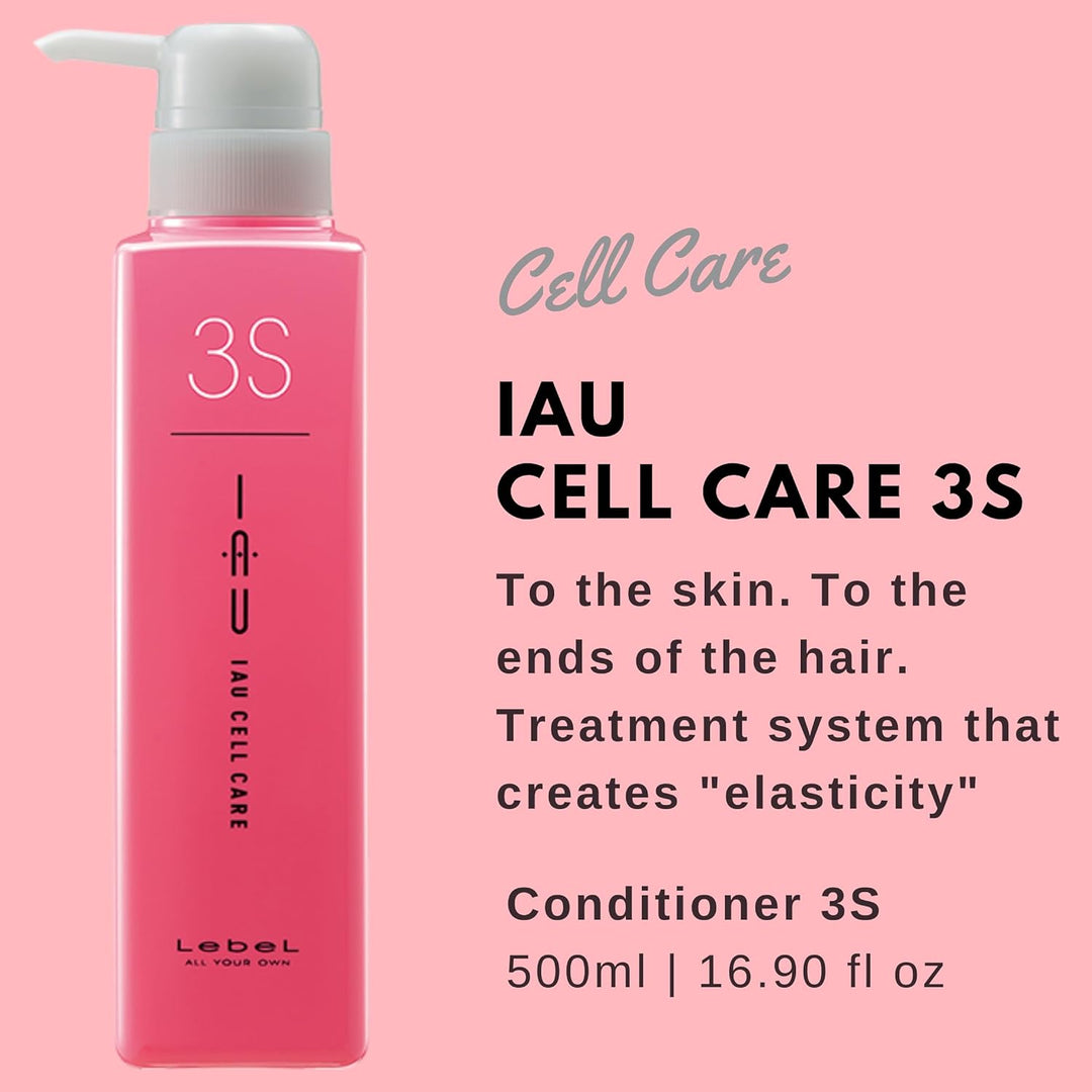 Lebel IAU Cell Care 3S - 500ml (Green Tea Set)