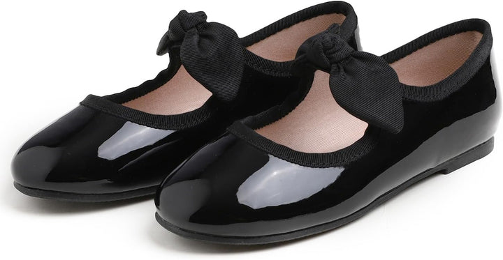 Feversole Girls Cute Dress, Mädchen süsses Kleid Mary Jane Schuhe weiche Party Urlaub Ballerinas 29