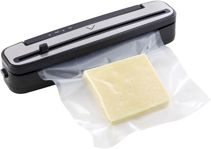 VESTEL Vakuumiergerät VS5050, länger frische Lebensmittel, 30cm Naht, inkl. 10 Vakuumier-Beutel, Sch
