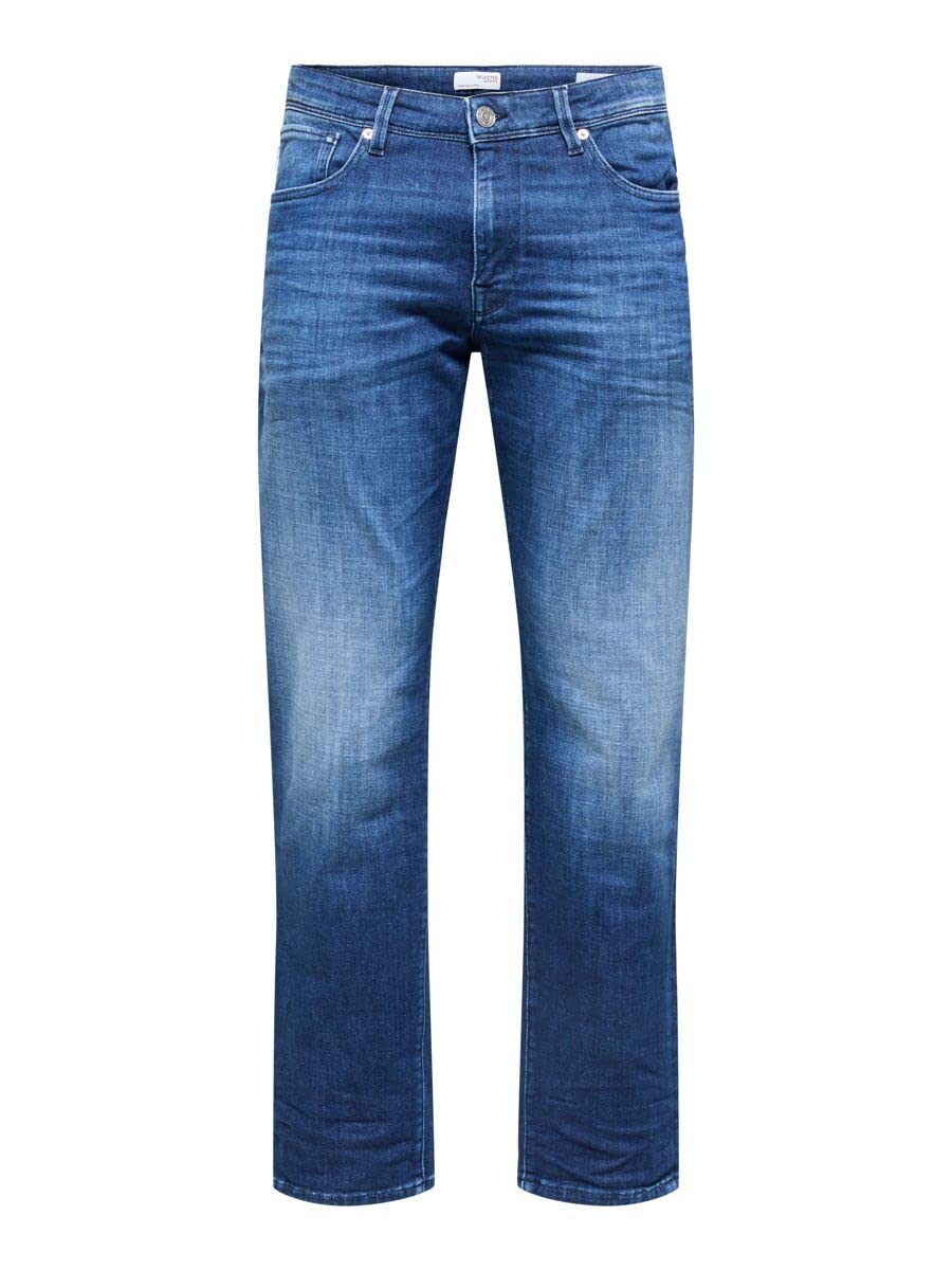 SELECTED HOMME Herren Jeans 29W / 32L Medium Blue Denim, 29W / 32L Medium Blue Denim