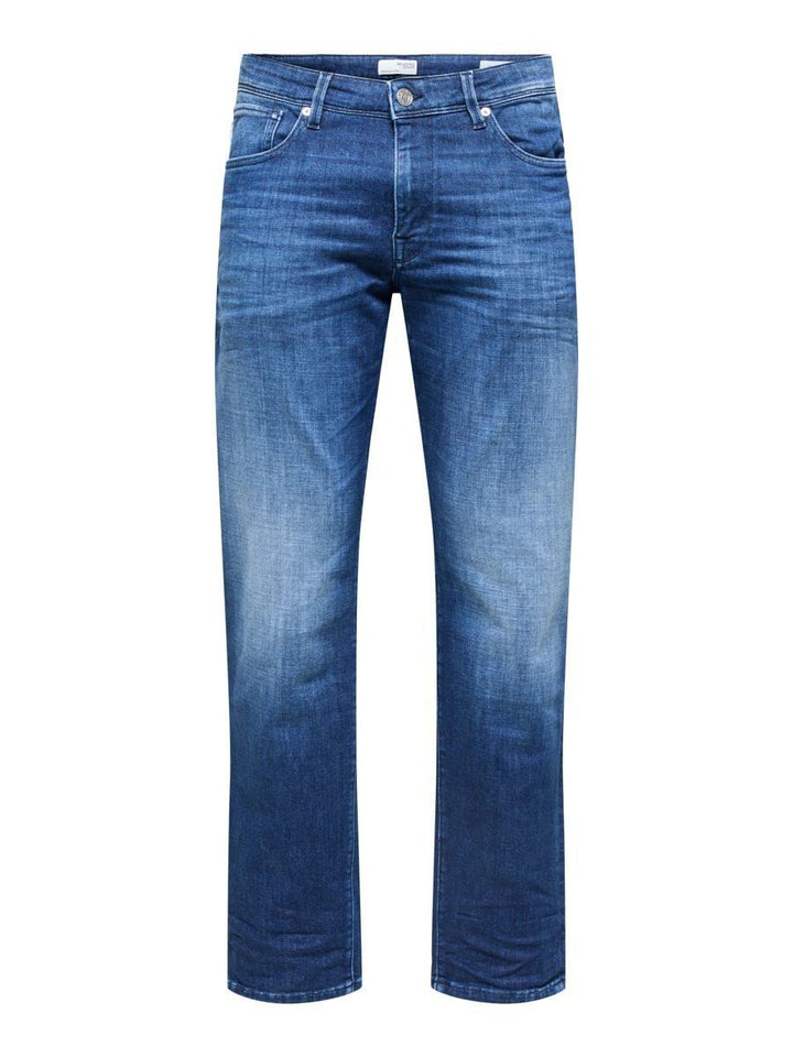 SELECTED HOMME Herren Jeans 29W / 32L Medium Blue Denim, 29W / 32L Medium Blue Denim
