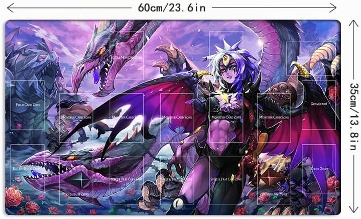 ZD014-18-A Spielmatte Yubel, CCG TCG Sammelkartenspielmatte und kostenlose Tasche, Zd014-18-a