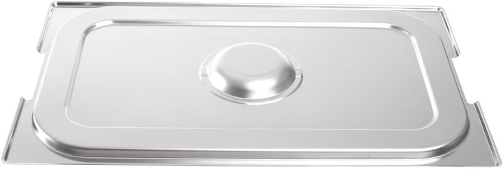 Deckel für GN Behälter 1/1 aus Edelstahl - mit Aussparung für Fallgriffe