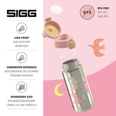 SIGG - Isolierte Trinkflasche Kinder - Shield Therm ONE - Für Kohlensäurehaltige Getränke Geeignet -