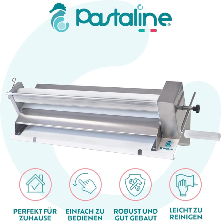 Pastaline Sfogliafacile XL Teigausrollmaschine - # 1 Italienische Bäcker Pasta-Teigrollmaschine scha
