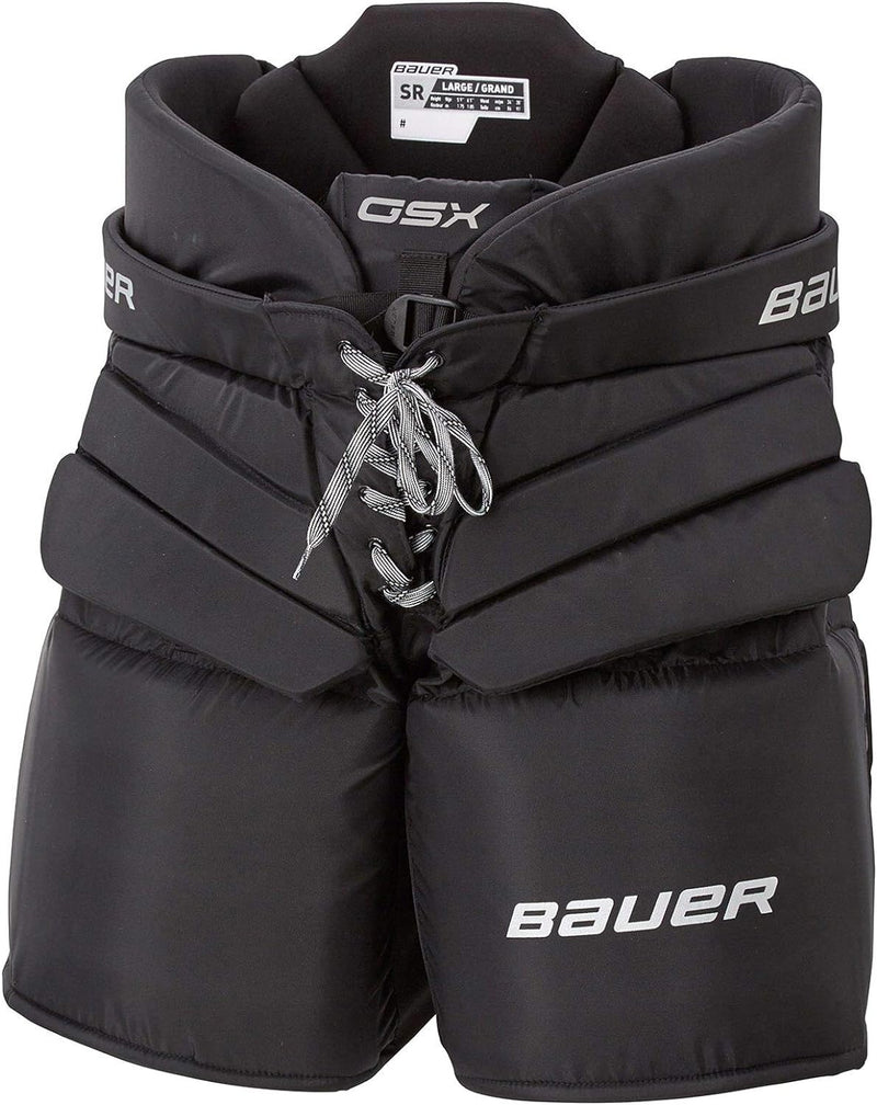 Bauer GSX Goalie Hose Senior L Schwarz, L Schwarz