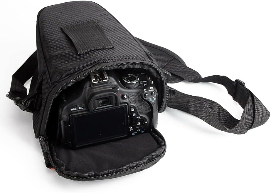 K-S-Trade Kameratasche Für Canon PowerShot SX540 HS Kameratasche Fototasche Schultertasche Umhängeta