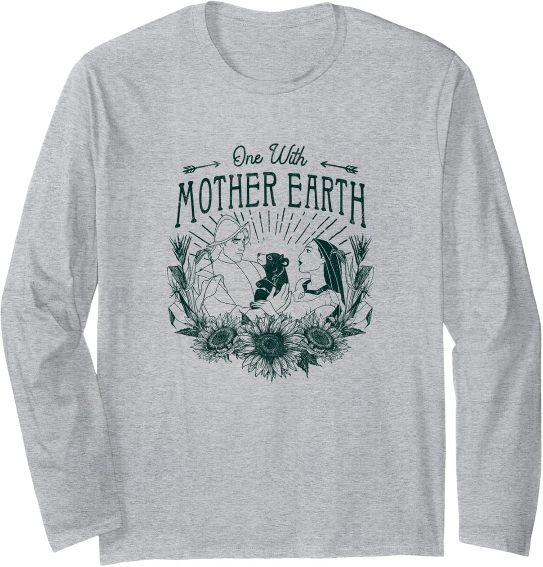 Disney Pocahontas One With Mother Earth Langarmshirt
