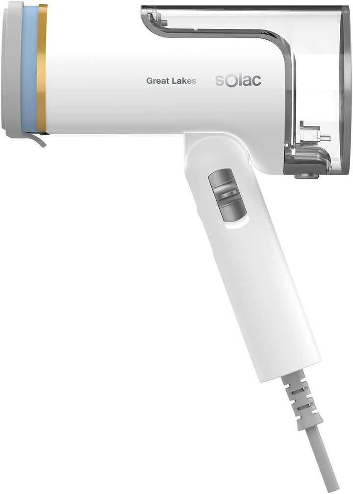 Solac PC1502 Great Lakes Vertikales Dampfbügeleisen, 1200 W, konstanter Dampf 22 g/min, 18 s, faltba