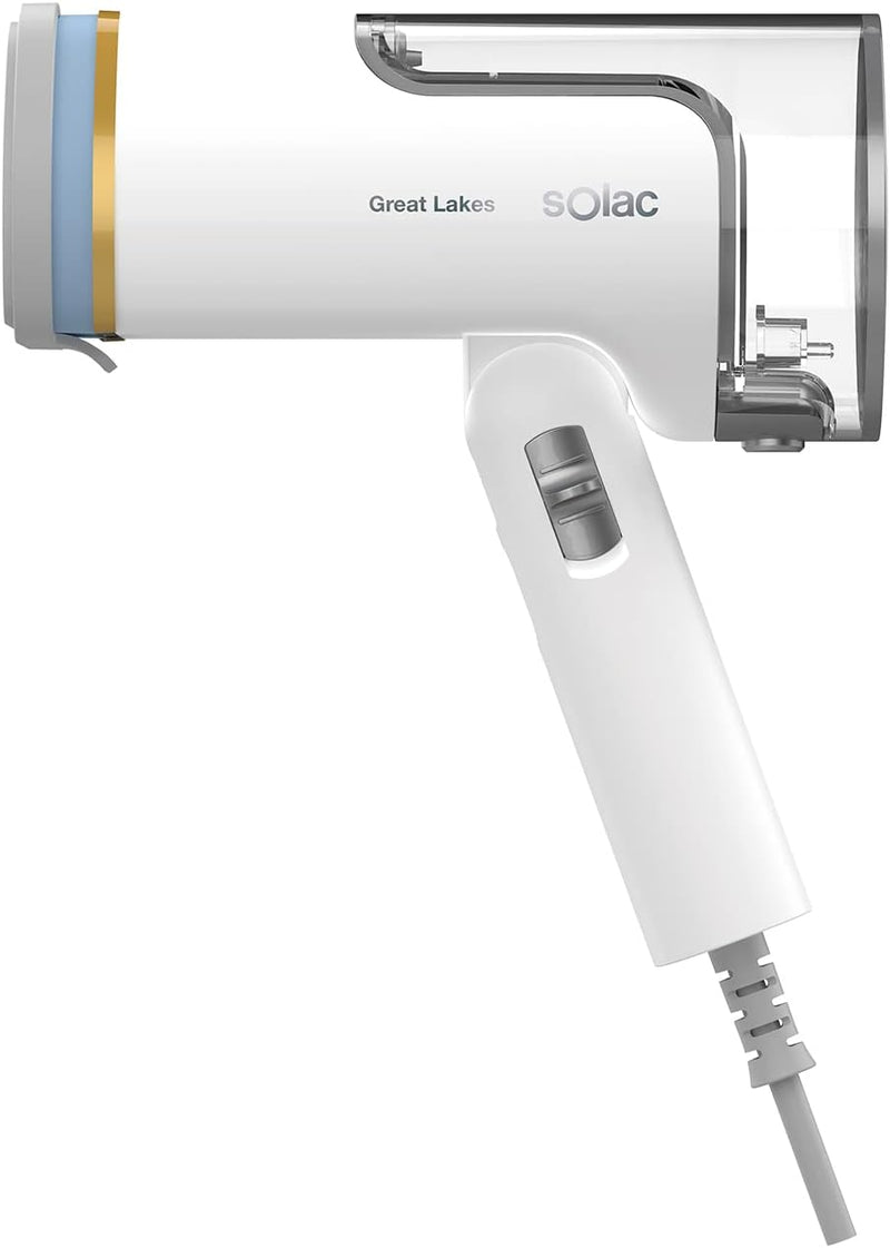 Solac PC1502 Great Lakes Vertikales Dampfbügeleisen, 1200 W, konstanter Dampf 22 g/min, 18 s, faltba