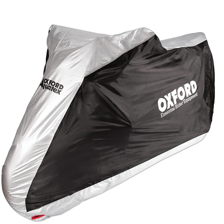 Oxford 2016 Aquatex wasserdichte Motorradhülle, XL Aquatex Schwarz / Grau XL, Aquatex Schwarz / Grau