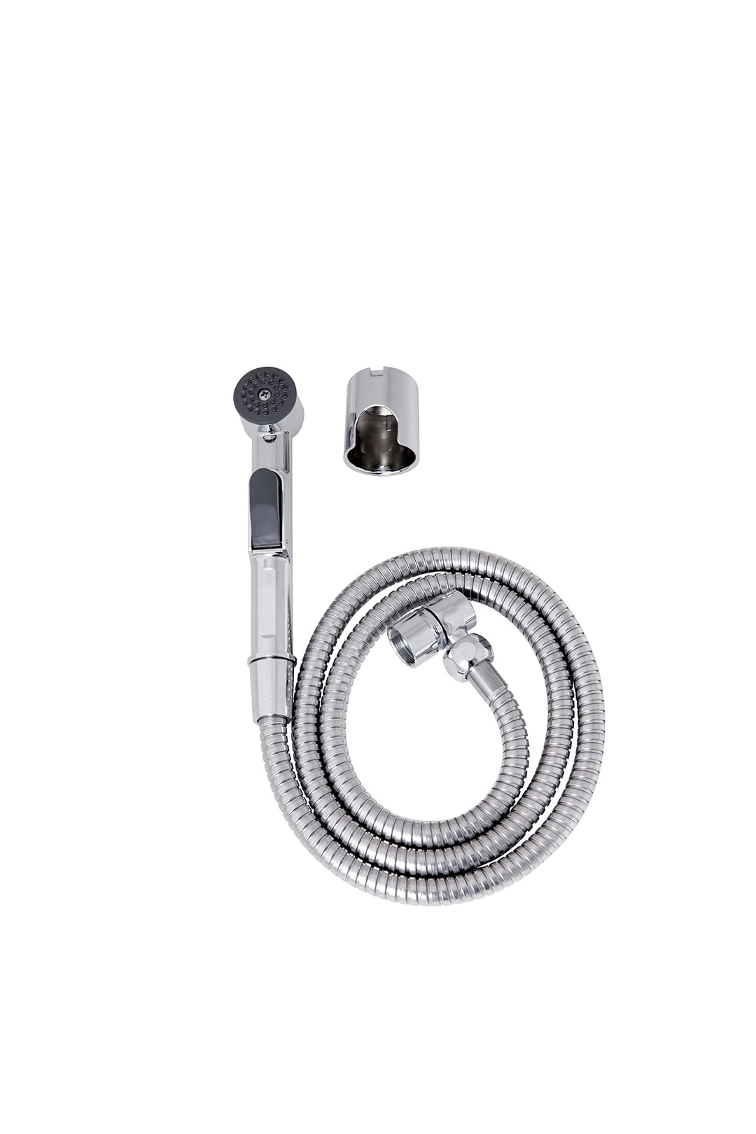 Waschbeckenhandbrause inkl. Brauseschlauch 125cm, Adapter mit Umstellfunktion und Wandhalterung, Pol