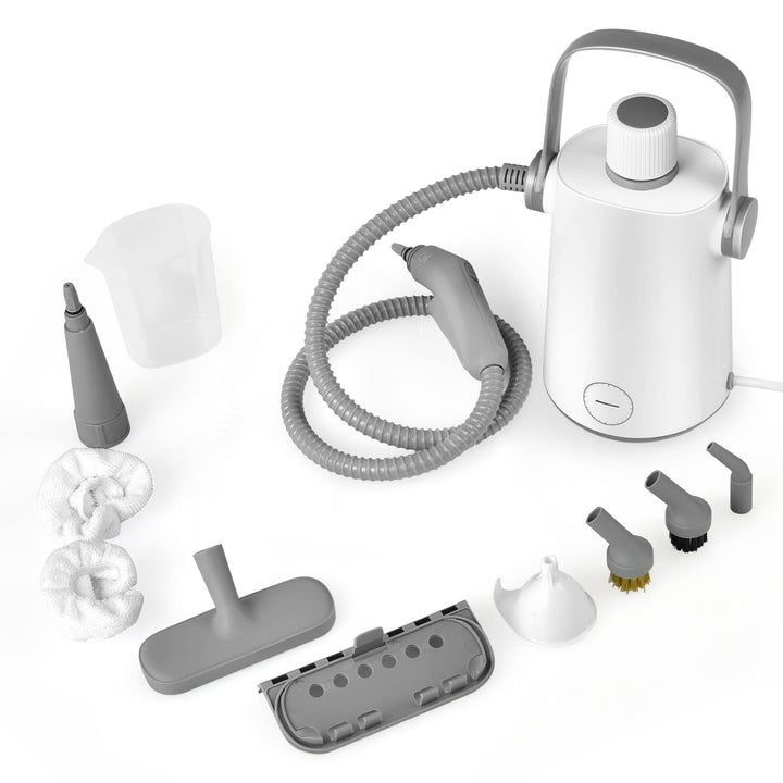 GOPLUS Dampfreiniger Handgerät, 1000W Handdampfreiniger, Aufheizzeit: 3 min., Dampfdruck: Max. 3 bar