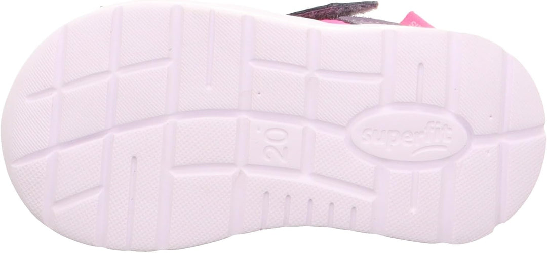 Superfit Mädchen Wave Sandalen 19 EU Weit Lila Pink 8510, 19 EU Weit Lila Pink 8510