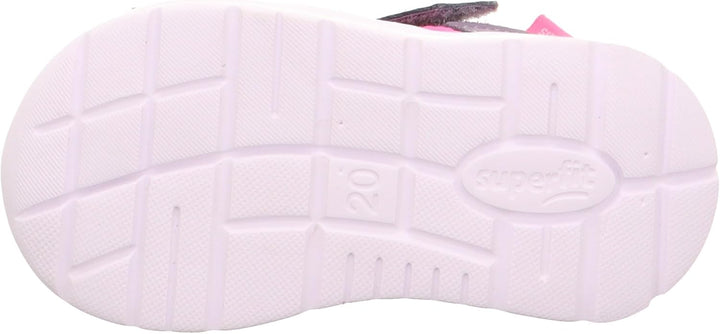 Superfit Mädchen Wave Sandalen 19 EU Weit Lila Pink 8510, 19 EU Weit Lila Pink 8510