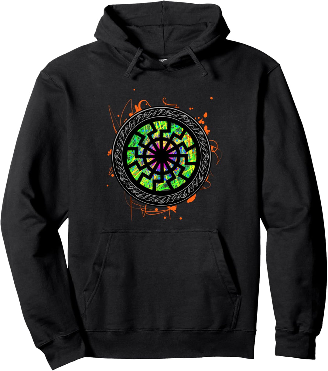 Viking Warrior Shield Geschenk Mythologie Viking Pullover Hoodie
