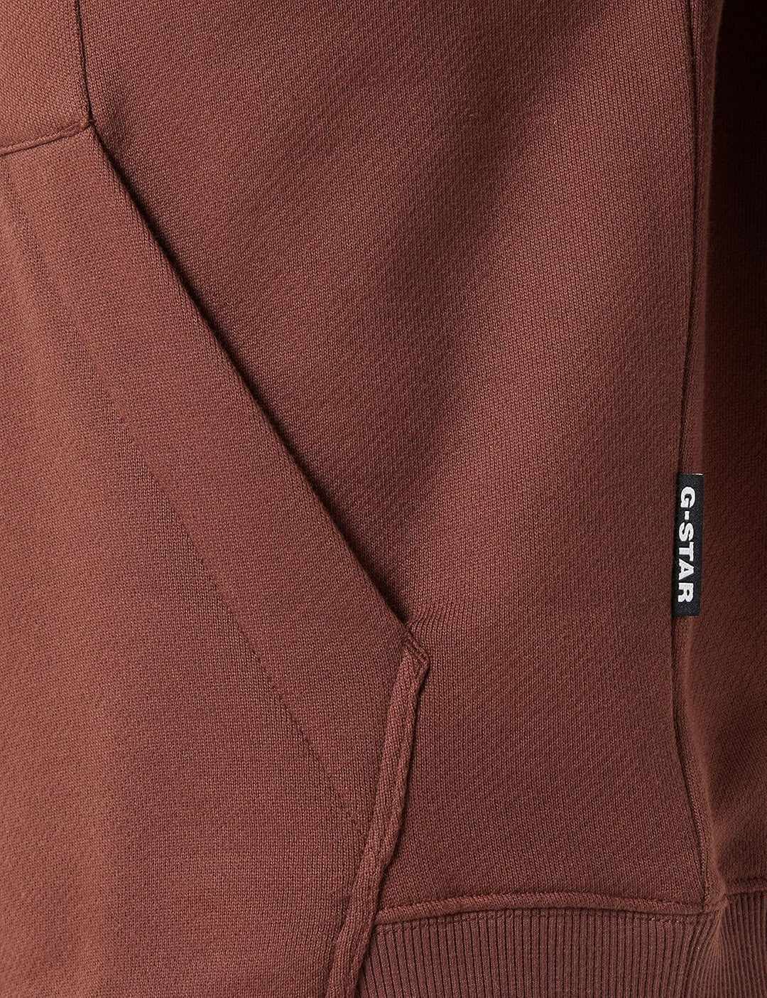 G-STAR RAW Herren Double Pocket Loose Hooded Sweatshirt Sweats XL Braun (Chocolate Lab D22011-c988-d