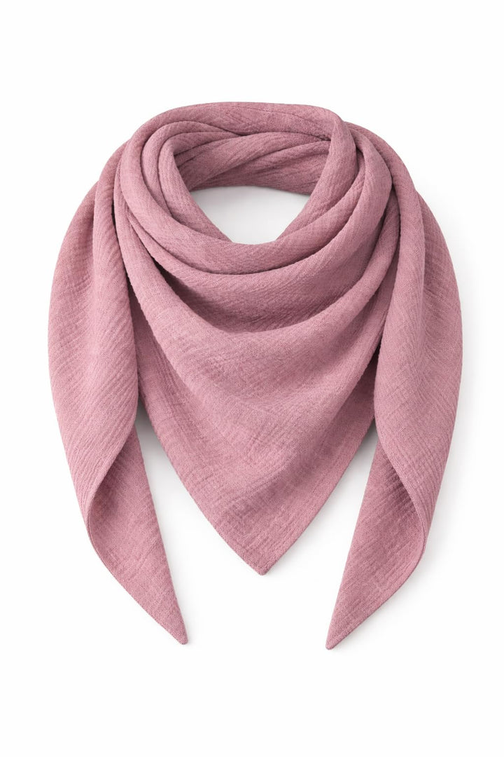 XXL Musselintuch für Damen und Herren (Altrosa), Altrosa